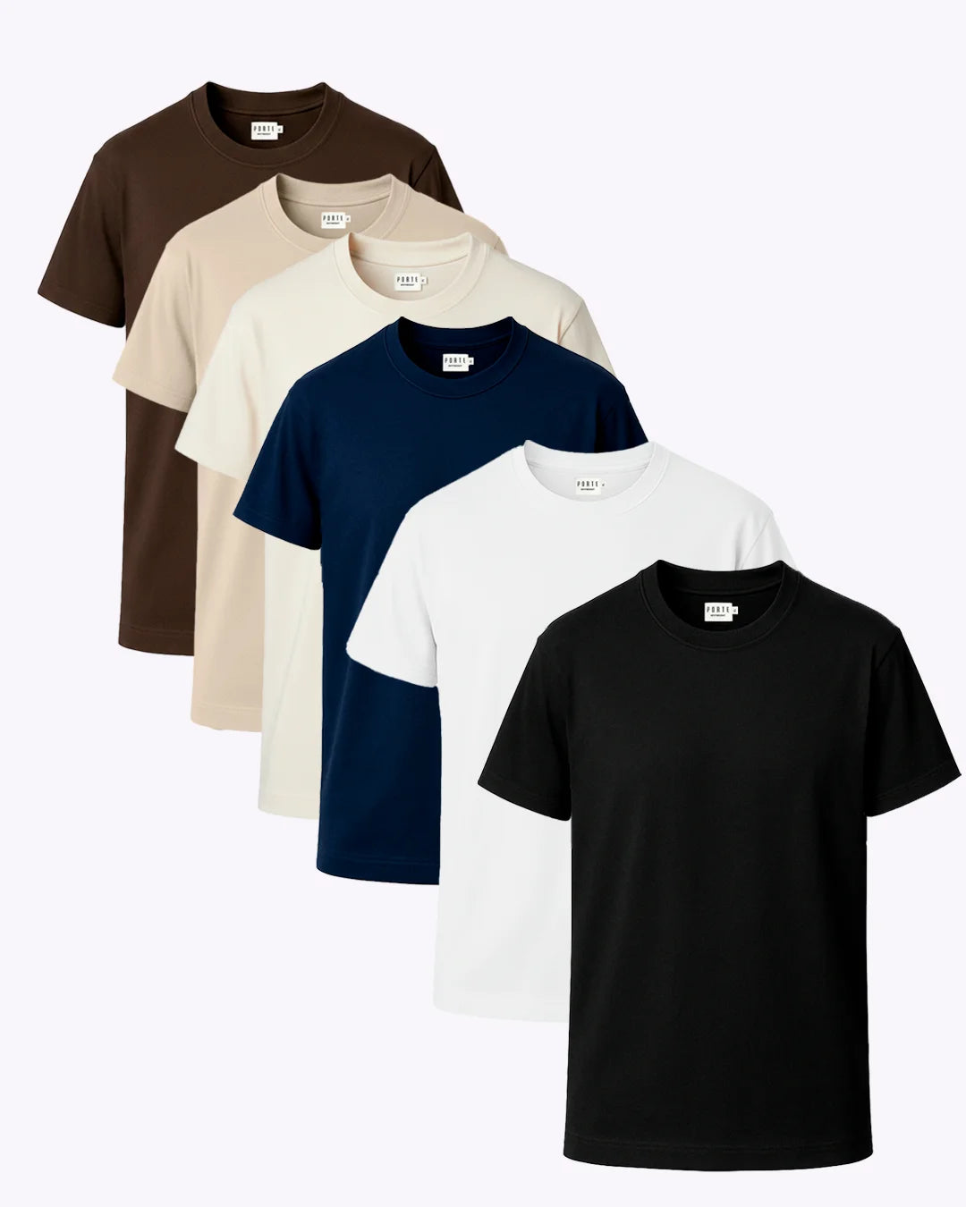 Essential Heavyweight Tee / 6 Pack