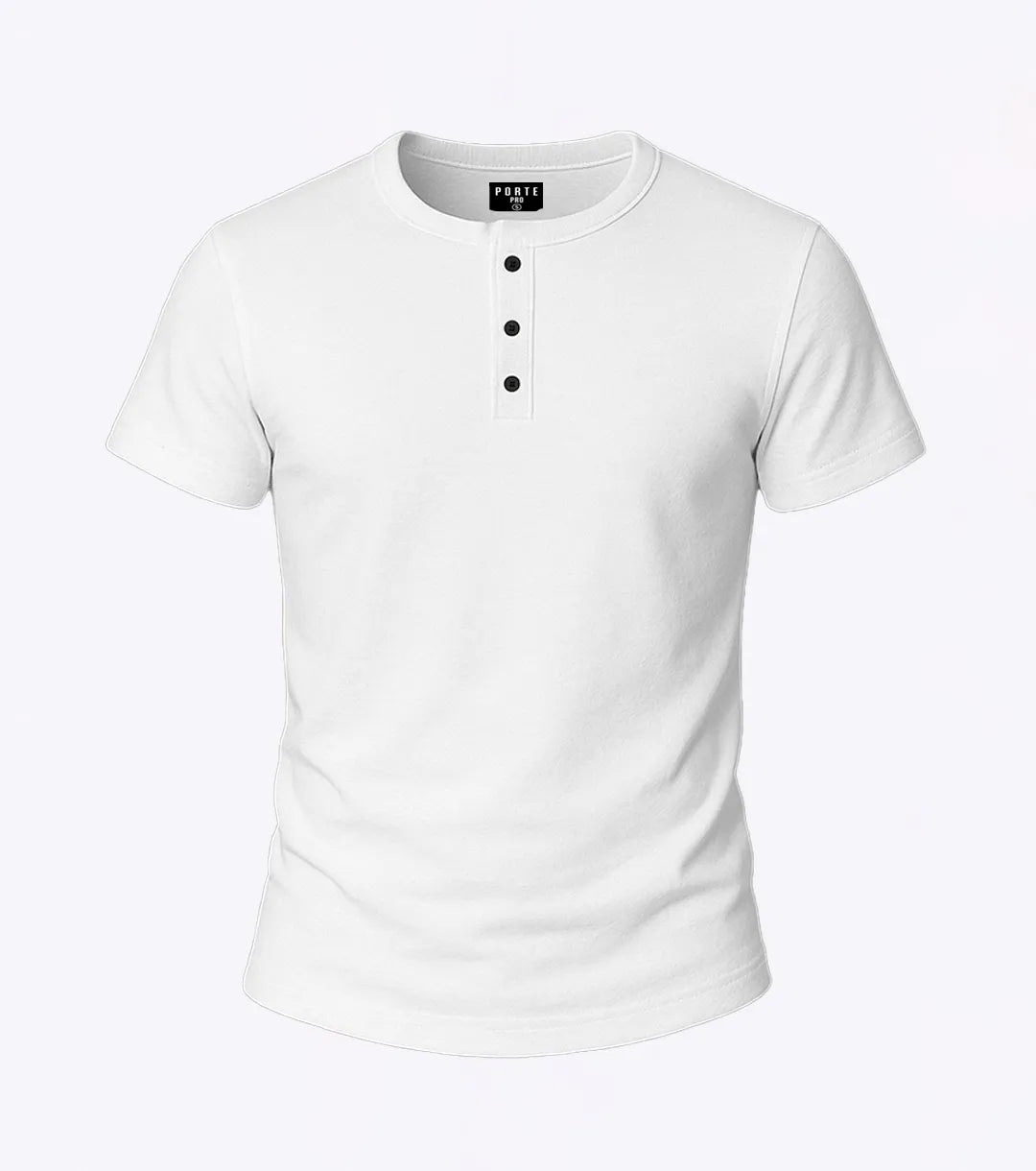 Henley PRO Tee - White
