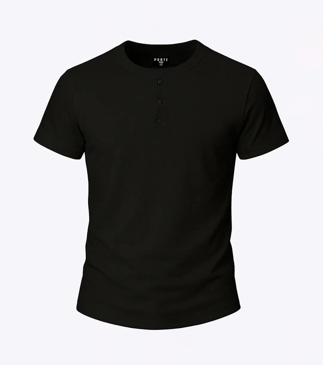 Henley PRO Tee - Black
