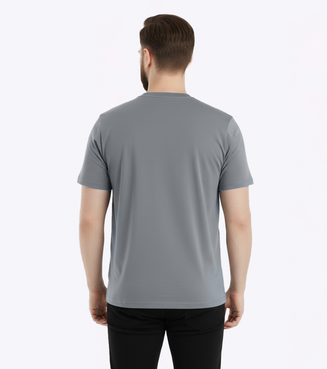Essential Heavyweight Tee - Light Gray
