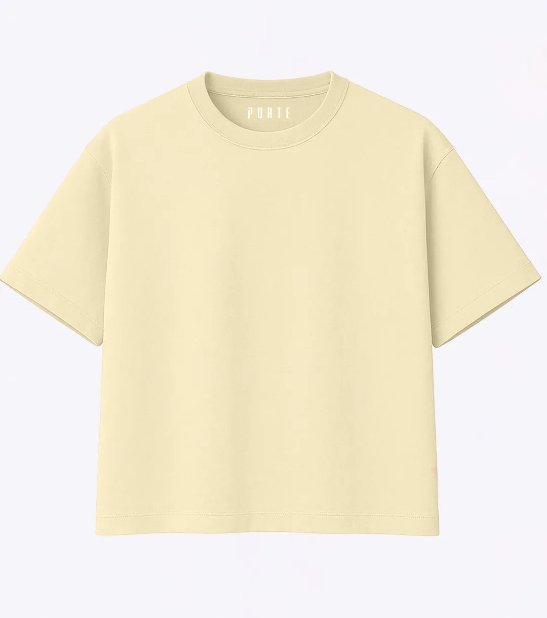 BOXY OverSize Tee - Cream