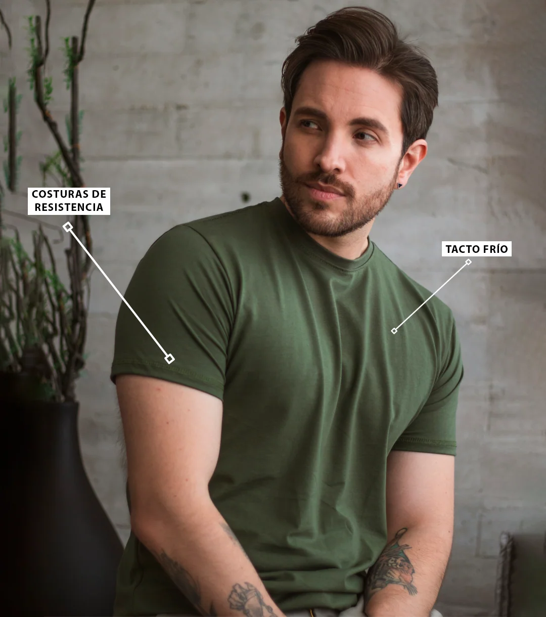 Essential PRO Tee - Green