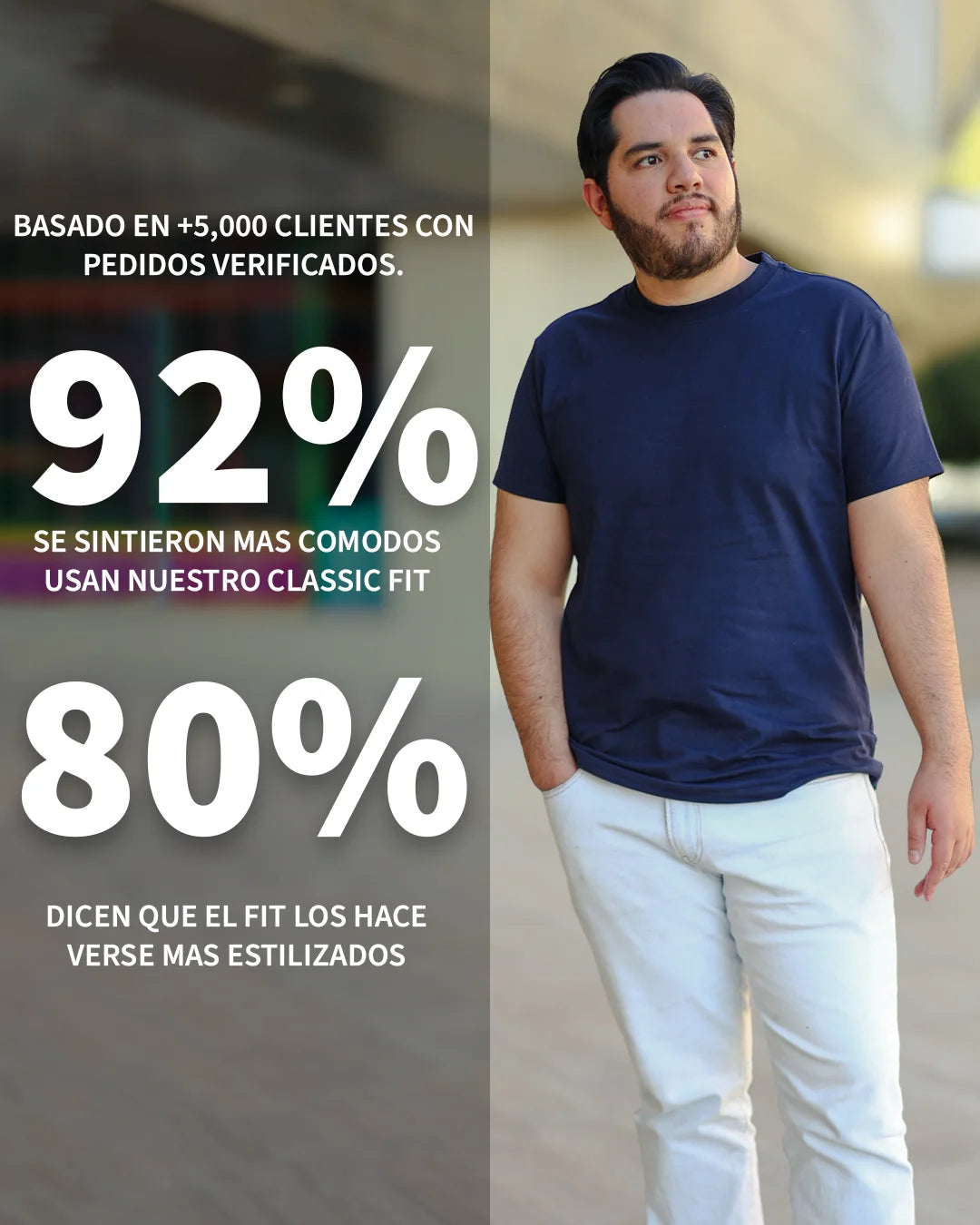 Essential Heavyweight Tee - Navy Blue