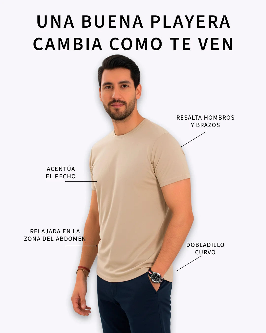 Essential PRO Tee - Sandstone