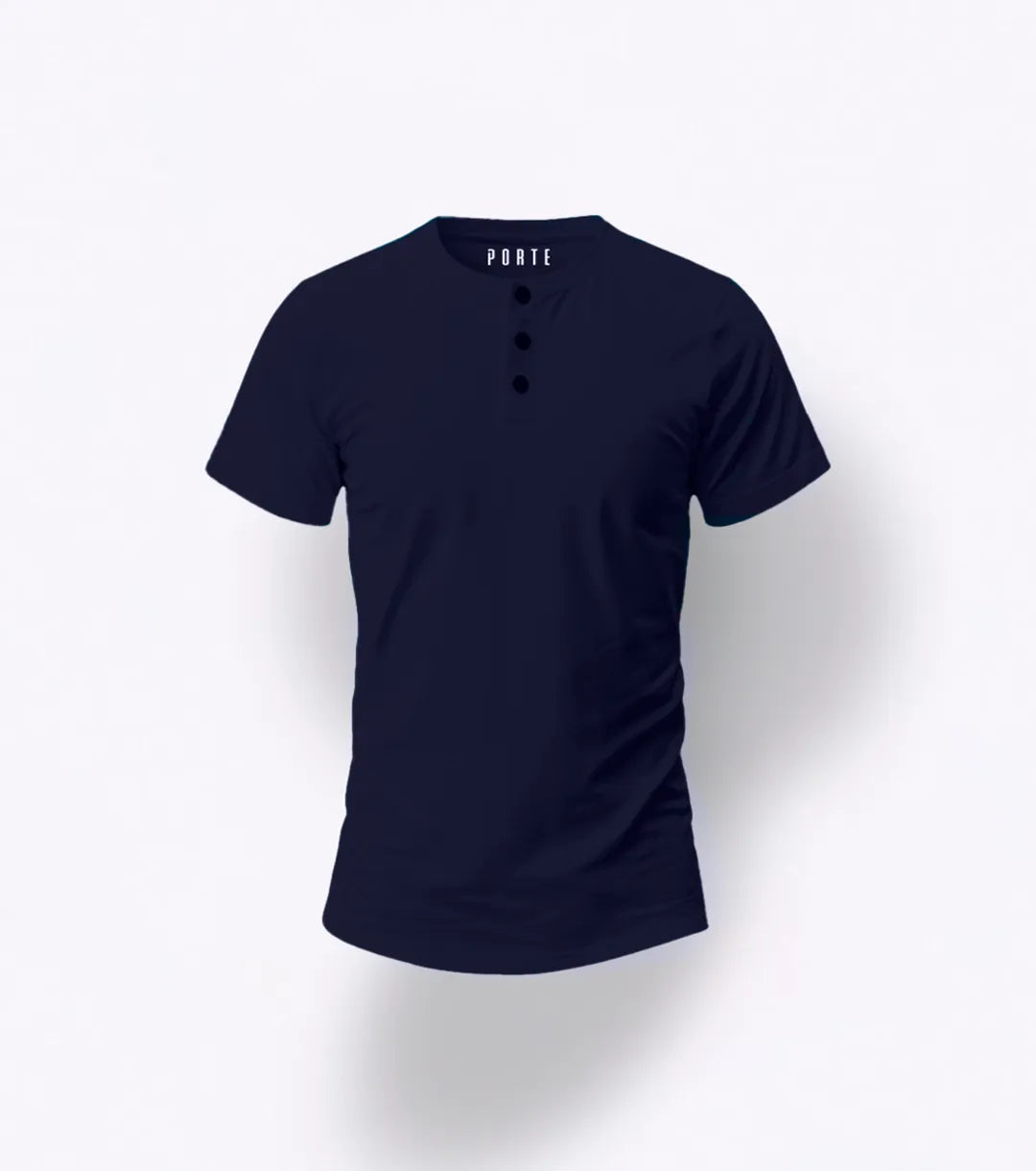 Henley PRO Tee - Navy Blue