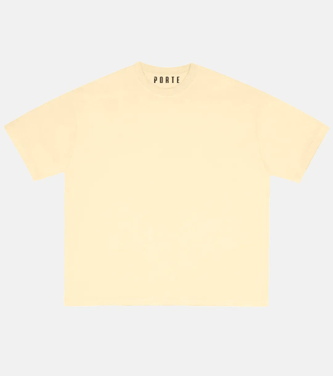 BOXY OverSize Tee - Cream