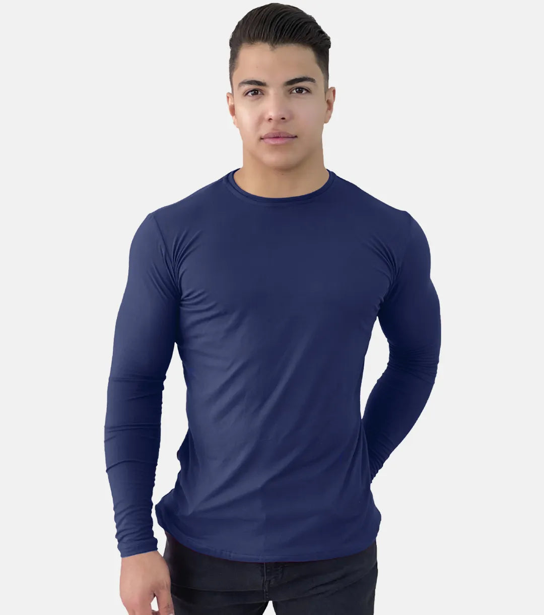 Essential LS PRO Tee - Navy Blue