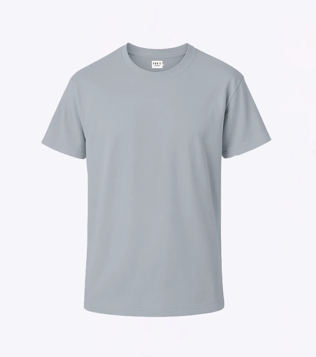 Essential Heavyweight Tee - Light Gray