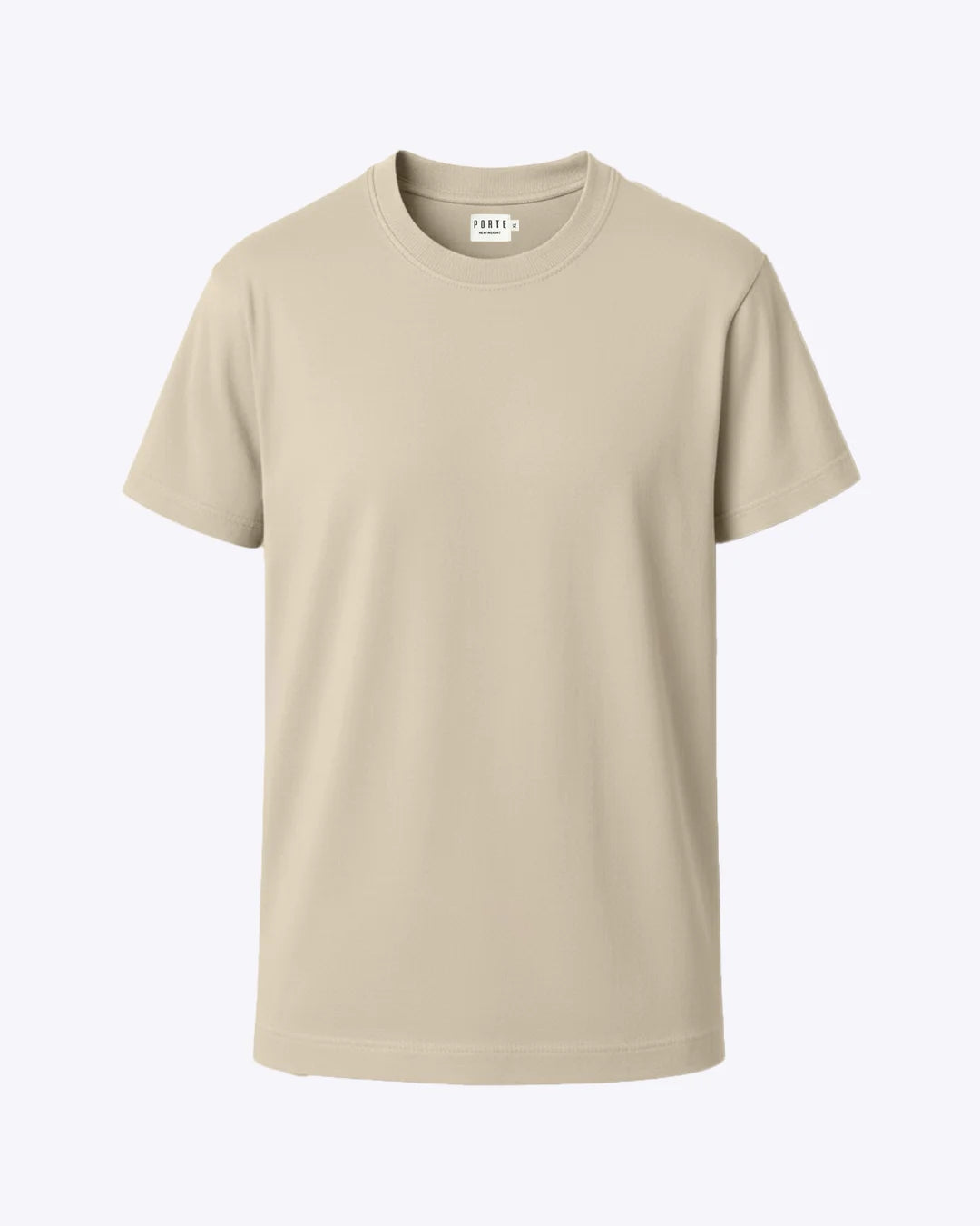 Essential Heavyweight Tee - Sandstone
