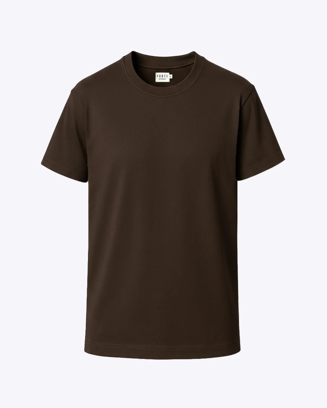 Essential Heavyweight Tee - Espresso