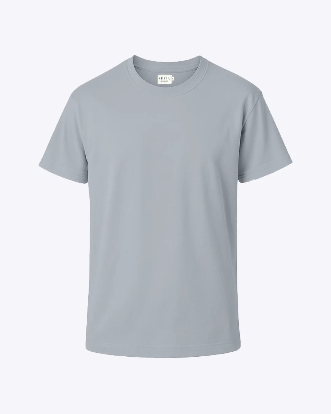 Essential Heavyweight Tee - Light Gray