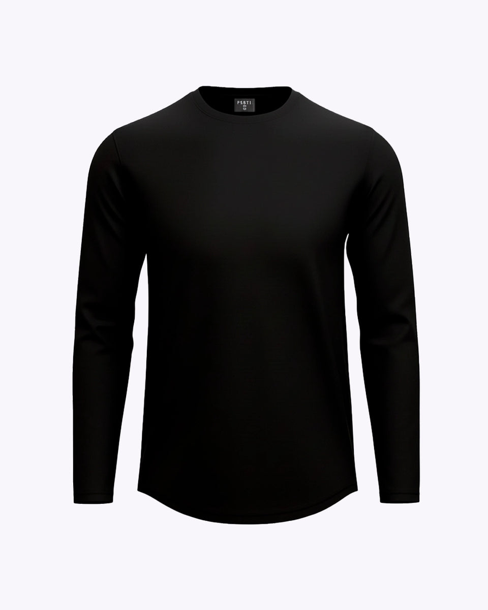 Essential LS PRO Tee - Black, image size:960x1200