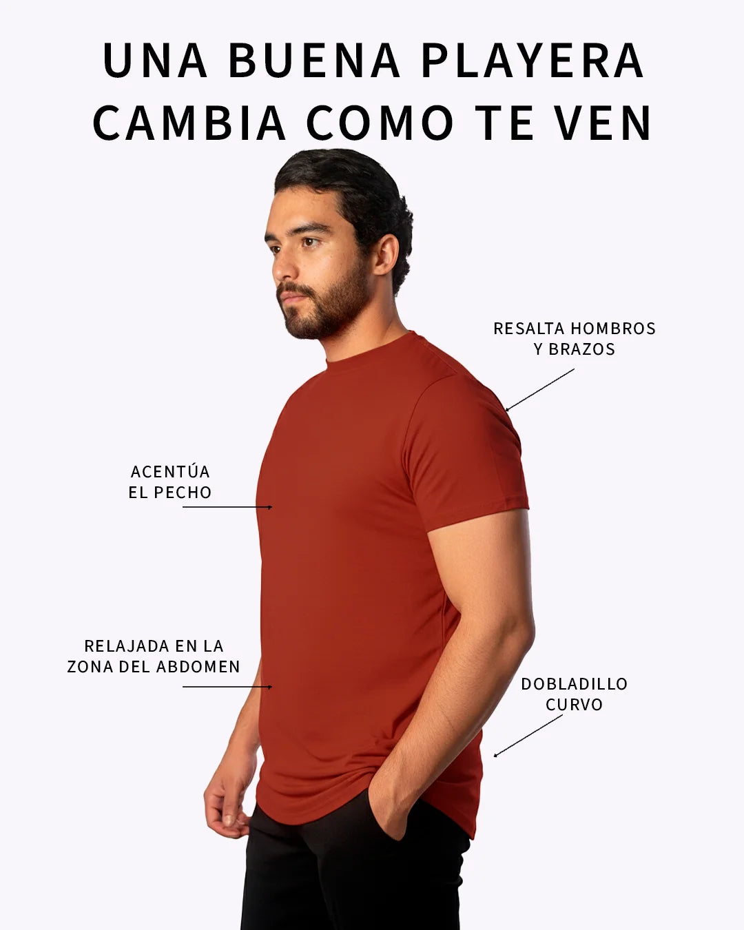 Essential PRO Tee - Brick